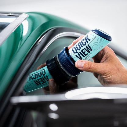 GYEON Quartz QuickView Ceramic Rain Repellent Glass Coating Liquid for exterior use, Extremely Hydrophobic Easy Apply Fast Drying Professional Grade Visibility Safety