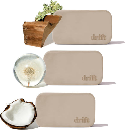 Drift Car Air Freshener - Stone Air Freshener Car Odor Eliminator - Long Lasting Scent - Auto Accessories - Metal Clip - Essential Oils - Clean Ingredients - Open Air Scent Starter Kit