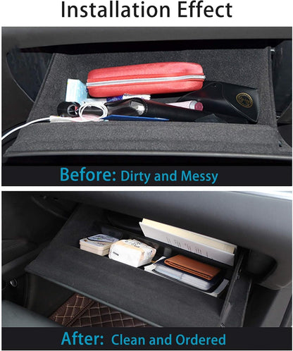 Jaronx Center Console Organizer Compatible with Toyota RAV4 2025 2024 2023 2022 2021 2020 2019, Center Console Glove Box Divider Storage Glove Box Organizer Tray