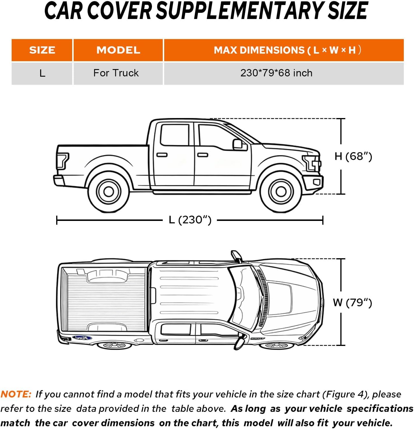 10-Layer Car Cover Waterproof All Weather for Automobiles, Soft Cotton Lining Outdoor Full Covers with Door Zipper, Universal Fit for Sedan 196"-208" L, Size A6 (See Size Chart)
