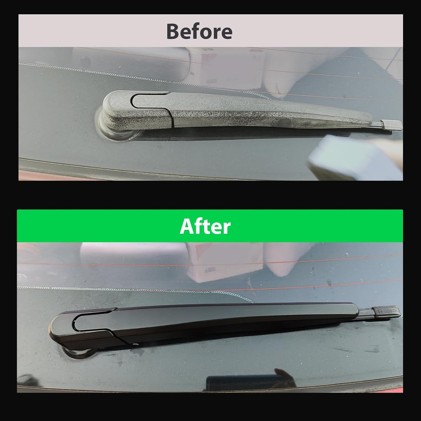 NADAMOO Plastic Restorer for Cars - Back to Black Ceramic Trim Restorer - Automotive DIY Kit for Exterior & Interior Plastic, Bumpers, Vinyl - Instant Black & 6-Month Protection, 30ml with Applicator