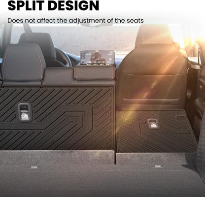 LASFIT Floor Mats for Honda CR-V 2026 2025 2024 2023 (Gasoline & Hybrid & e:FCEV), All Weather TPE Custom Fit Anti-Slip Pet Friendly Car Liners, 1st & 2nd Row Black