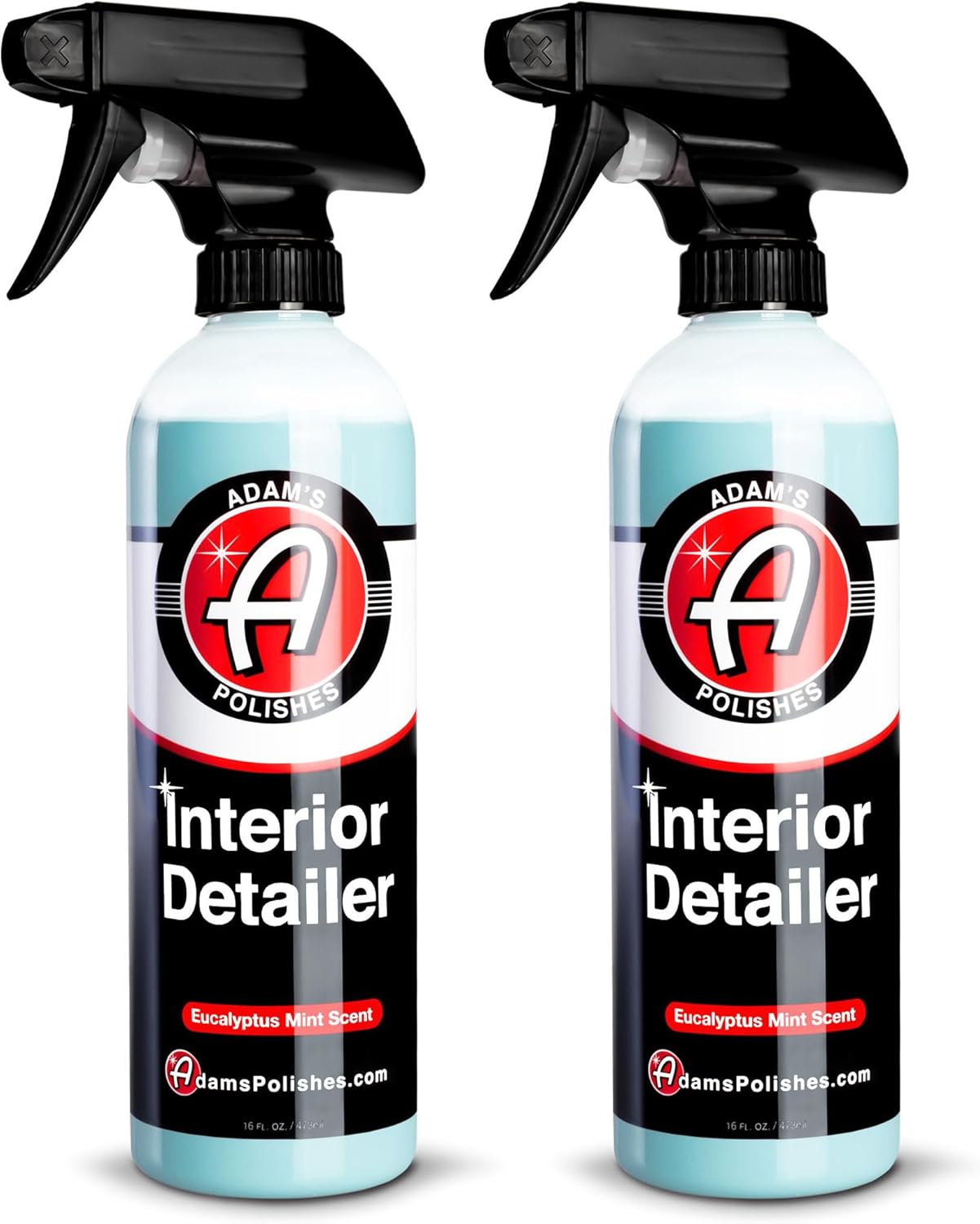Adam's Polishes Interior Detailer 16oz - Total Car Interior Cleaner, Protectant & Dressing, All Purpose Cleaner & Leather Conditioner, Vinyl, Dashboard, Screen, Seat Cleaner & More