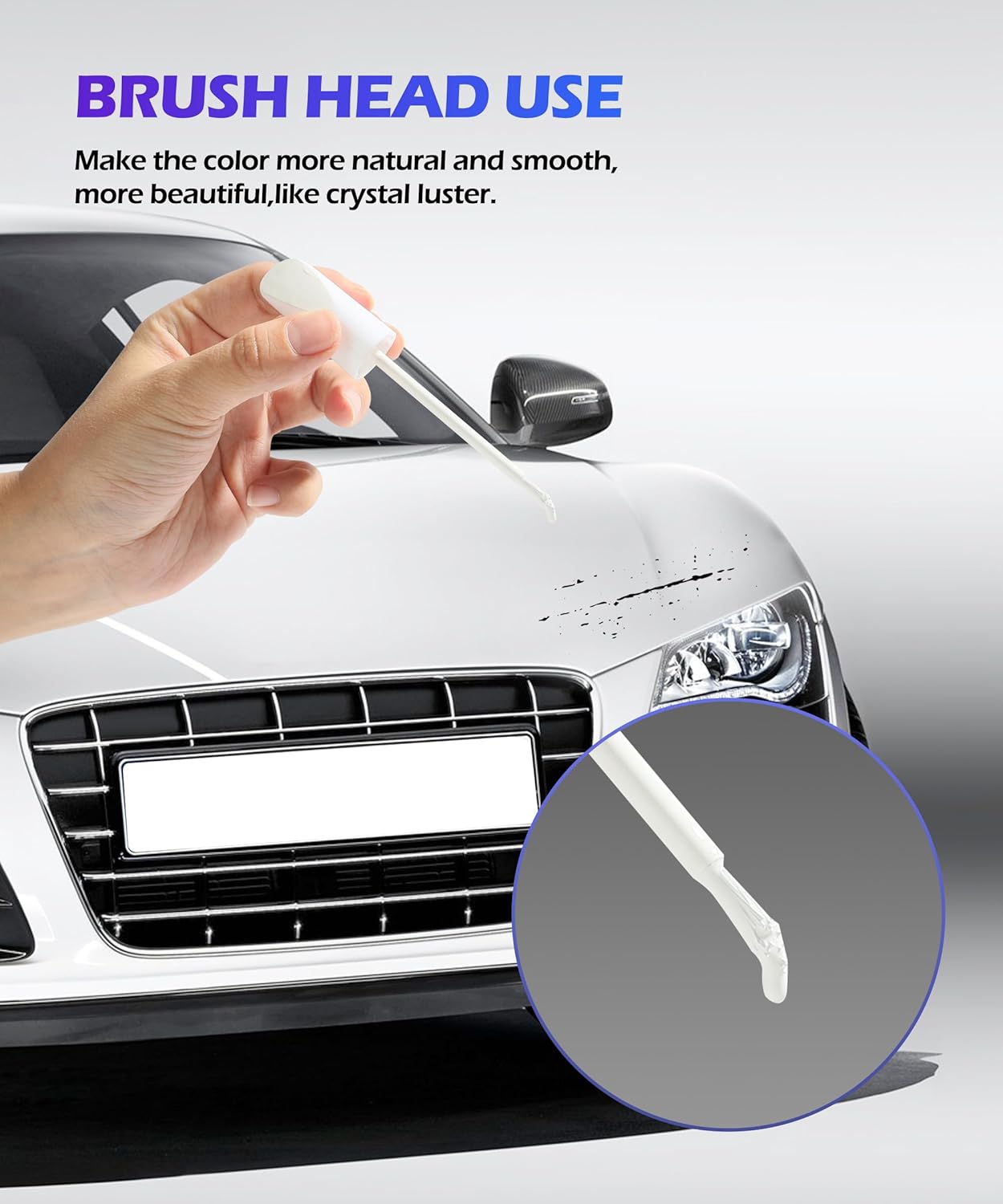 SCUARI Touch Up Paint Pen,Car Paint Pen,Car Paint Scratch Repair,Car Accessories Car Scratch Remover Pen,Car Touch Up Paint,Car Paint Scratch Repair,Paint Pen for Cars Paint Scratch Repair (Black)