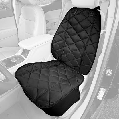4Knines Car Seat Cover for Dogs – Durable Captains Seat & Front Seat Protector for Dogs, Waterproof, Non-Slip Car Seat Cover for Pets, Easy Install, Protects Vehicle from Dirt, Fur, Scratches (Black)