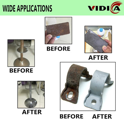 VIDICA Wire Brush for Drill Set 9Pcs,Abrasive Wire Wheel for 1/4 Inch Hex Shank, Wire Cup Brush for Drill, Coarse Crimped Carbon Steel Wire Brush Set for Removing Paint and Rust