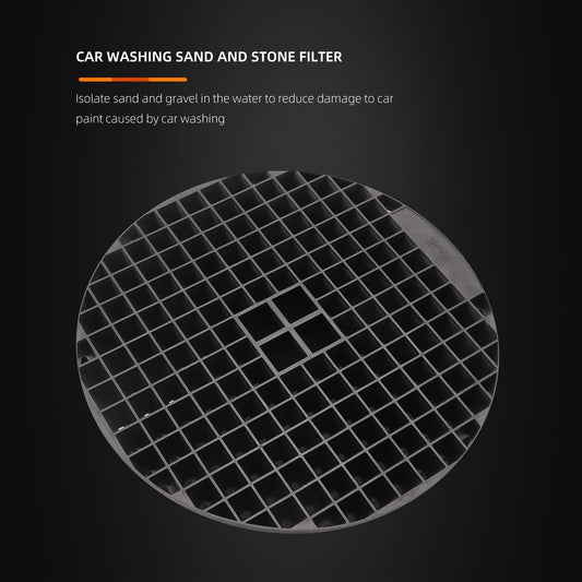SPTA Car Wash Bucket Insert, 1Pc Car Washing Grit Trap, Car Wash Filter, Filter for Dust and Dirt, Car Cleaning Tool for Separating Gravel, Suitable for Cars Cleaning and Care Work