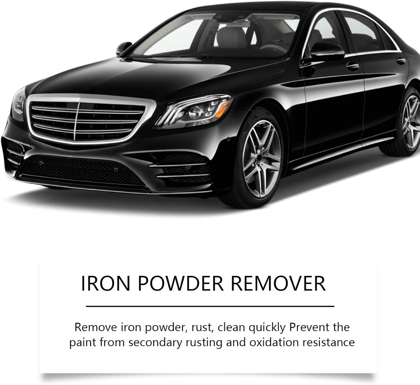 Automotive Rust Remover Spray, 100 Ml Iron Powder Remover, Removedor De Oxido para Carros, Iron Remover Car Detailing (1pcs)