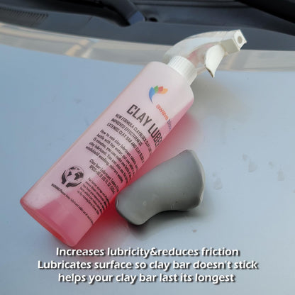 Car Clay Bars Auto Detailing 400g and Clay bar Lubricant Tablets 8 Pack(1pcs=16 oz) Clay bar kit,Include Portable Spray Bottle and Micro Fiber Towel,for Car Detailing Damage Free Cleaning
