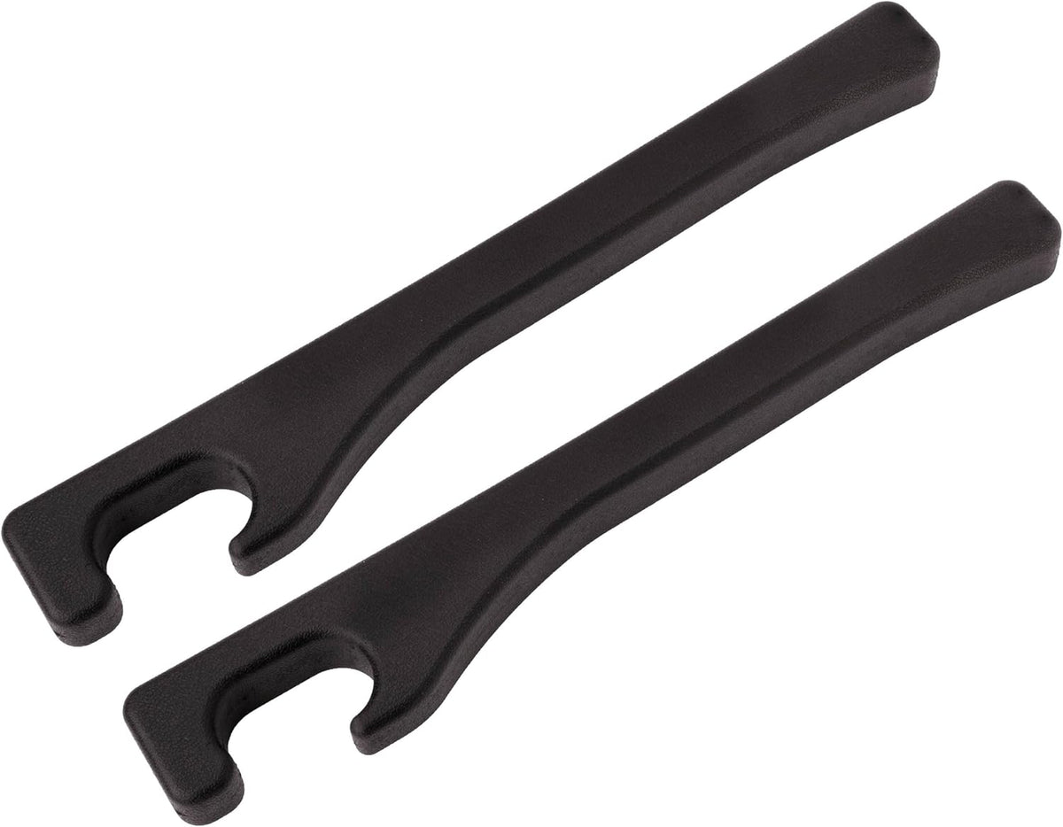 Lusso Gear Car Seat Gap Organizer - Pack of 2 - Prevents Items Falling & Seat Gap Filler - Universal Fit 0.5"-2" Slots & Automotive Use - Easy Clean Design for Auto Accessories - Gray Faux Leather
