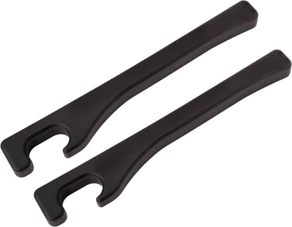 Lusso Gear Car Seat Gap Organizer - Pack of 2 - Prevents Items Falling & Seat Gap Filler - Universal Fit 0.5"-2" Slots & Automotive Use - Easy Clean Design for Auto Accessories - Gray Faux Leather