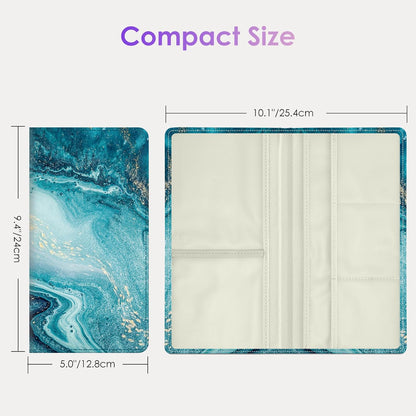 Car Registration and Insurance Holder，Colour Patterns Men Women Car License Document Registration and Insurance Card Holder