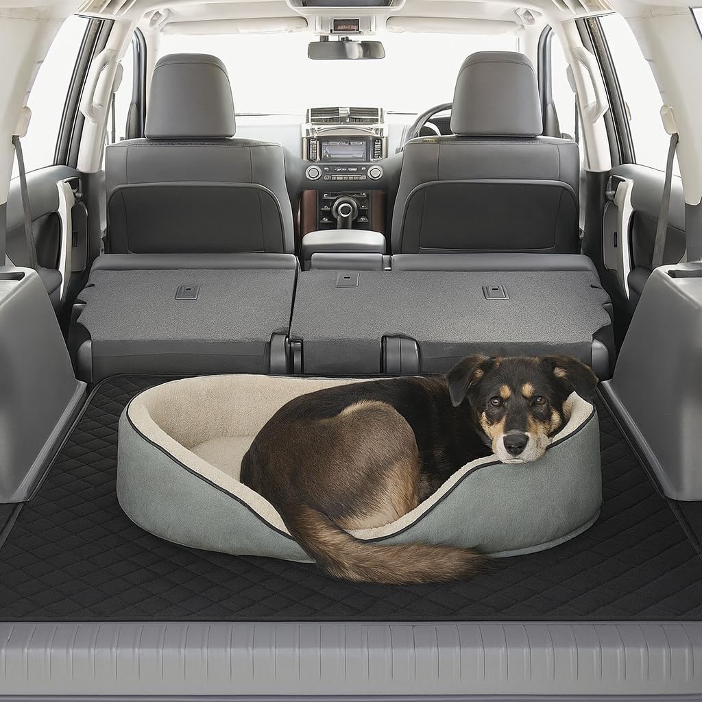 Dependable Industries Premium Non-Slip Car Trunk Mat Cargo Liner Universal Cut-to-Fit Protects Against Dirt Size 39" x 47"