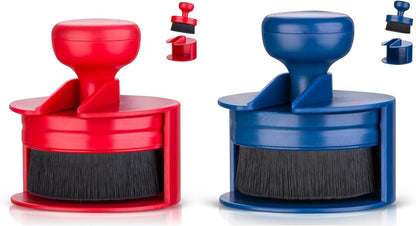 BABYSHEEP Car Tire Shine Applicator,Vegan Tire Shine Brush with Stand for Auto Detailing Cleaning Service (Black)