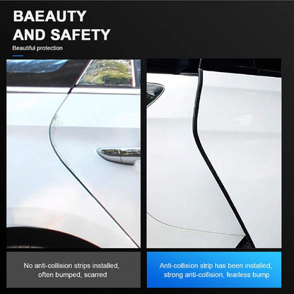 Car Door Edge Guards Clear, 16Ft Rubber Seal Protector U Shape Edge Trim Car Door Edge Protection Fit for Most Car