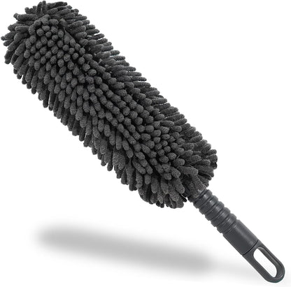 15.8" Car Duster Chenille,Car Accessories Duster Interior for Men,Washable Reusable Duster for Blind,Home,Car,Desk