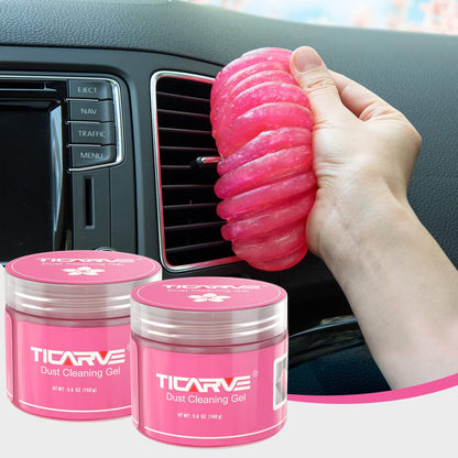 TICARVE Cleaning Gel for Car Detailing Car Cleaning Putty Auto Detailing Gel Detail Tools for Car Interior Cleaner Kit Car Vent Cleaner Automotive Car Cleaner Green