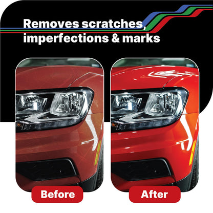 LAUCO Paint Correction Compounds Step 1, 2, 3, Swirl Remover 8oz Kits, with a Towel, Silicone-Free, Clear Coat Safe Scratch Remover, Swirl Correction & High Gloss Finishing