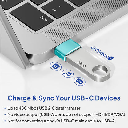 Elebase USB to USB C Adapter for iPhone 17 4Pack,USBC Female to A Male Car Charger Adapter,Type C Converter Apple 17e 16 Pro Max 15 14 Plus,iWatch Watch 11 10 Ultra 3,iPad Air,Samsung Galaxy S26