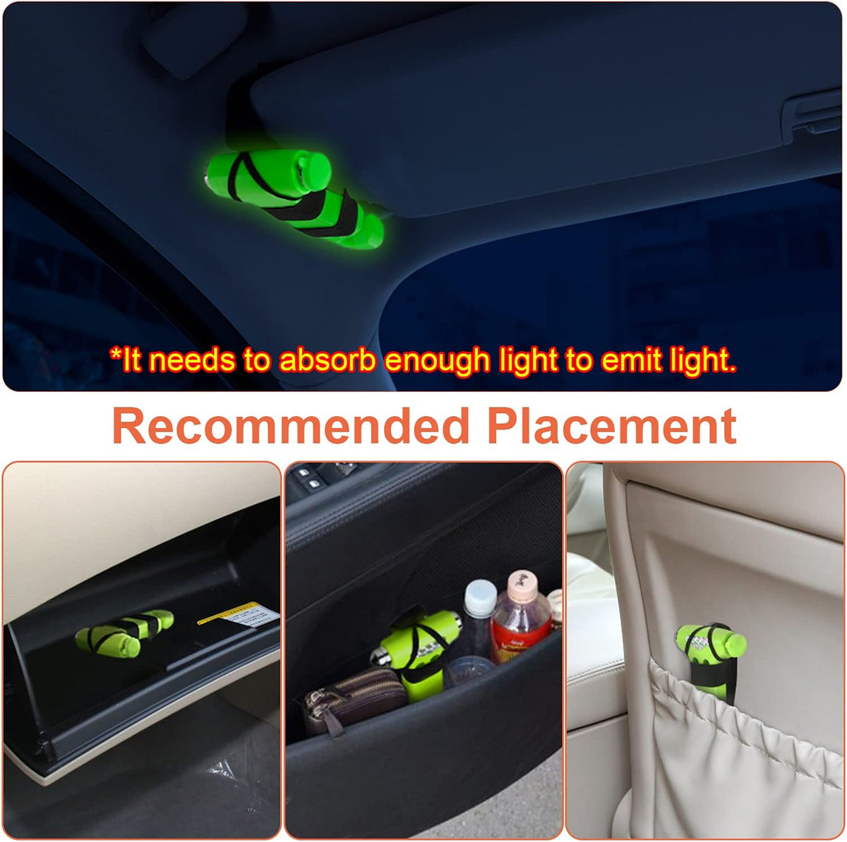 THINKWORK Car Safety Hammer, 3-in-1 Emergency Escape Tool with One Second Window Breaker and Seat Belt Cutter, Safety Emergency Car Escape Tool for Car, Office, Home, Black