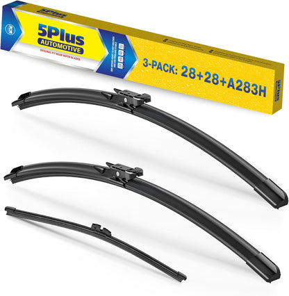 20"-2 Pack Windshield Wiper Blades Replacement For Ford F150 F250 F350 F450 F550 2008-1999 Expedition 2006-1999 Explorer 2010-2005 Mustang 2004-1999, Windshield Wiper Blades For My Car