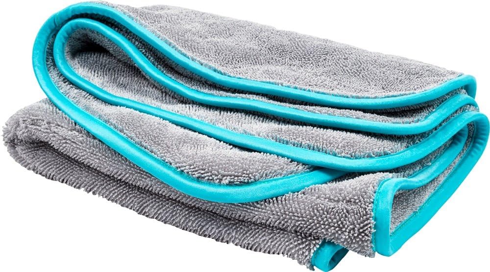 Griot's Garage PFM Microfiber Drying Towel for Car Wash and Auto Detailing, High Absorbency, Machine Washable, Small, 28"x 20", 55504