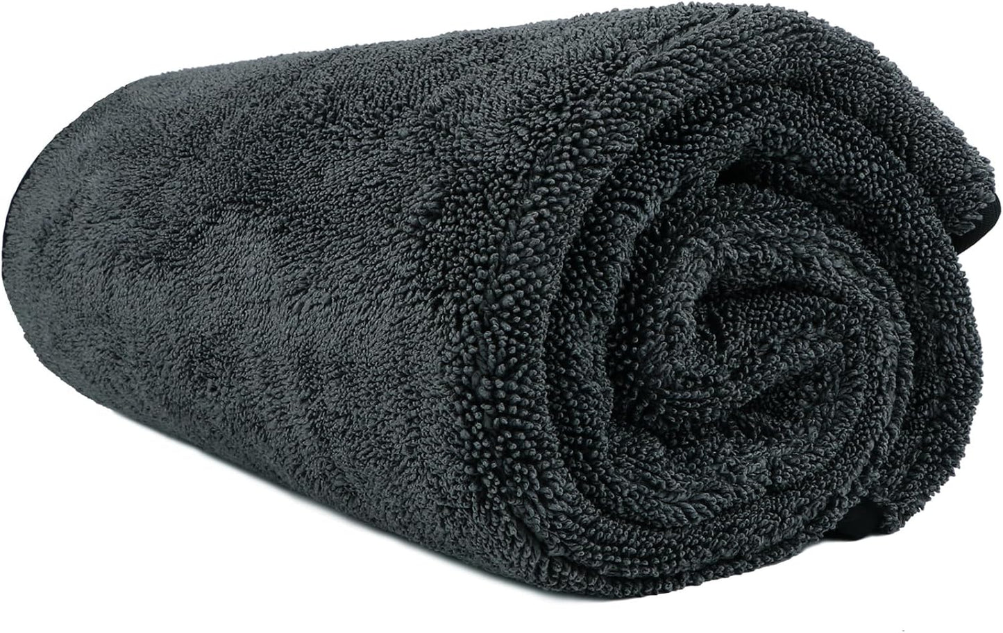 HOMEXCEL Microfiber Cleaning Cloth 12 Pack, 12.5 x 12.5 inch Microfiber Towels for Cars, Ultra Absorbent Washing Cloth, Lint Free Streak Free Cleaning Rags for Car, Kitchen, and Window (Grey)