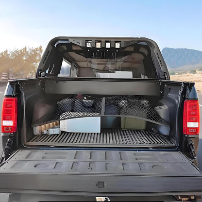 BAILALIBO Cargo Net Stretchable, Adjustable Elastic Trunk Mesh Nets with Metal Hook Universal for SUV, Jeep, Trucks, Car Exterior Accessories for Secure Storage (35.4x15.8 inch)