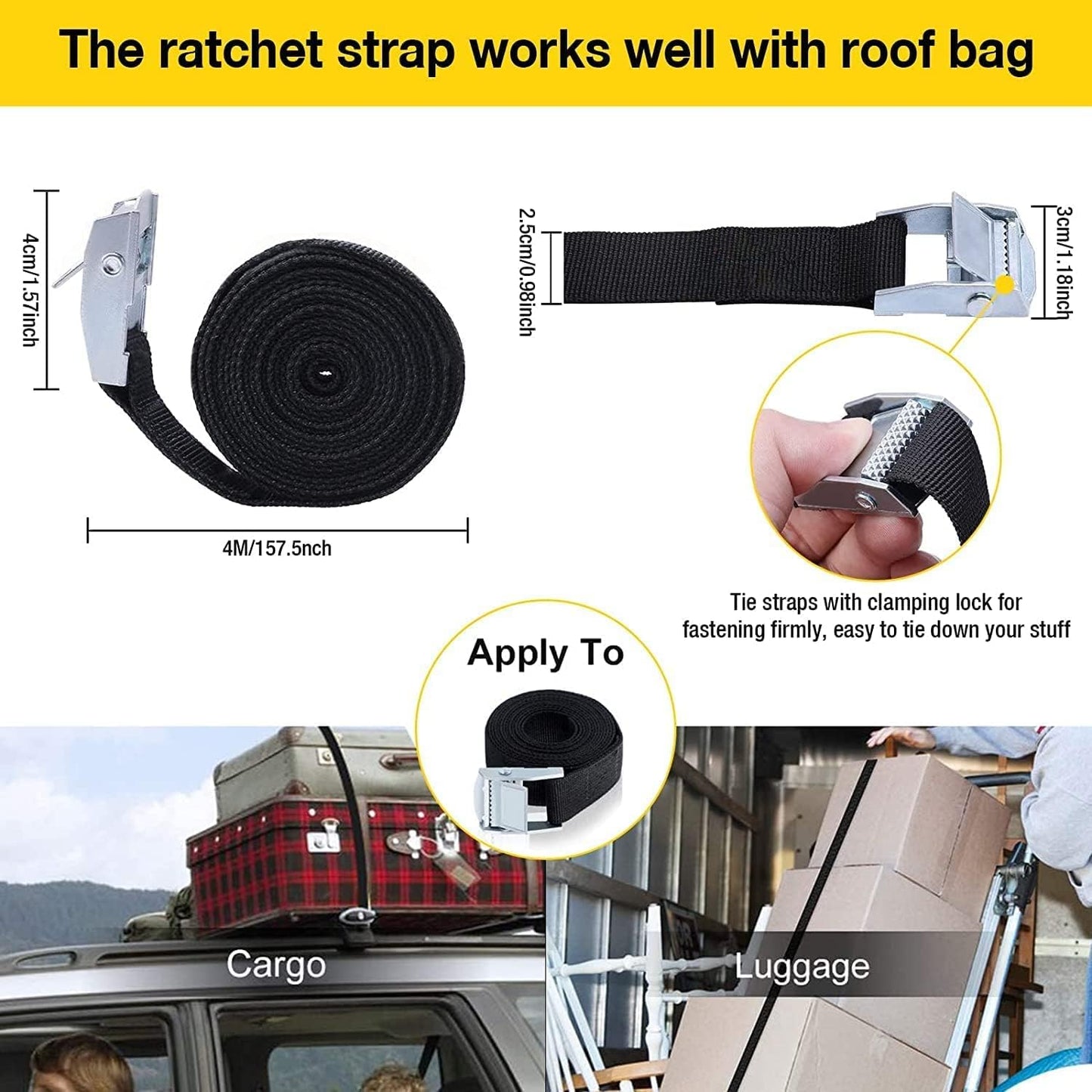 WILDROAD Car Roof Bag Rooftop Cargo Carrier, 21 Cubic Feet Waterproof Roof Luggage Cargo Carrier Bag with Anti-Slip Mat for All Cars Vehicles SUV with/Without Rack (21 Cubic Feet)