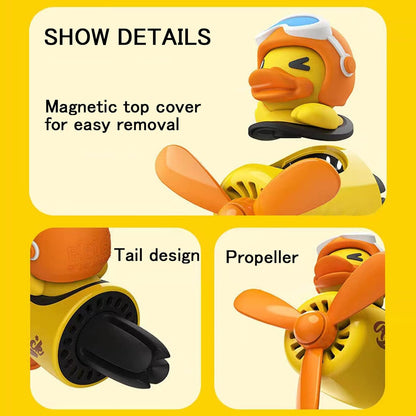 Pilot Car Air Freshener, Cute Dog Car Vent Clip Air Freshener Automotive Air Outlet Fan Diffuser, Automotive Interiors Vent Decoration (Shake Head Style - Dog)