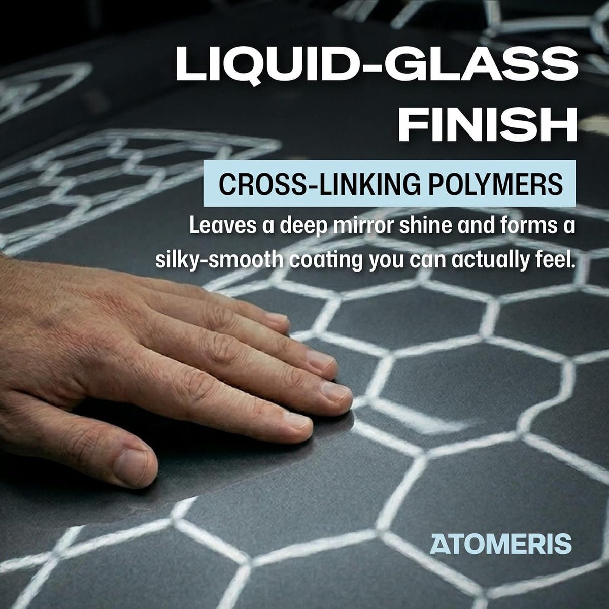 ATOMERIS™ SC-3 Ceramic Spray Coating for Cars - 16.9 fl oz - High Gloss Hydrophobic Paint Sealant & Ceramic Coating Spray - Professional Car Wax Protection