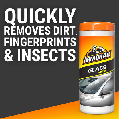 Armor All Car Cleaning Wipes 90-Count - Convenient Car Interior, Dashboard, Leather, Fabric & Vinyl Wipes, Gift for Car Lovers