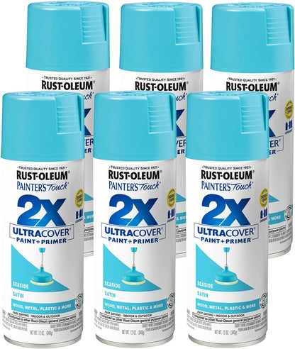 Rust-Oleum 334029 Painter's Touch 2X Ultra Cover Spray Paint, 12 oz, Gloss Clear - Colors F