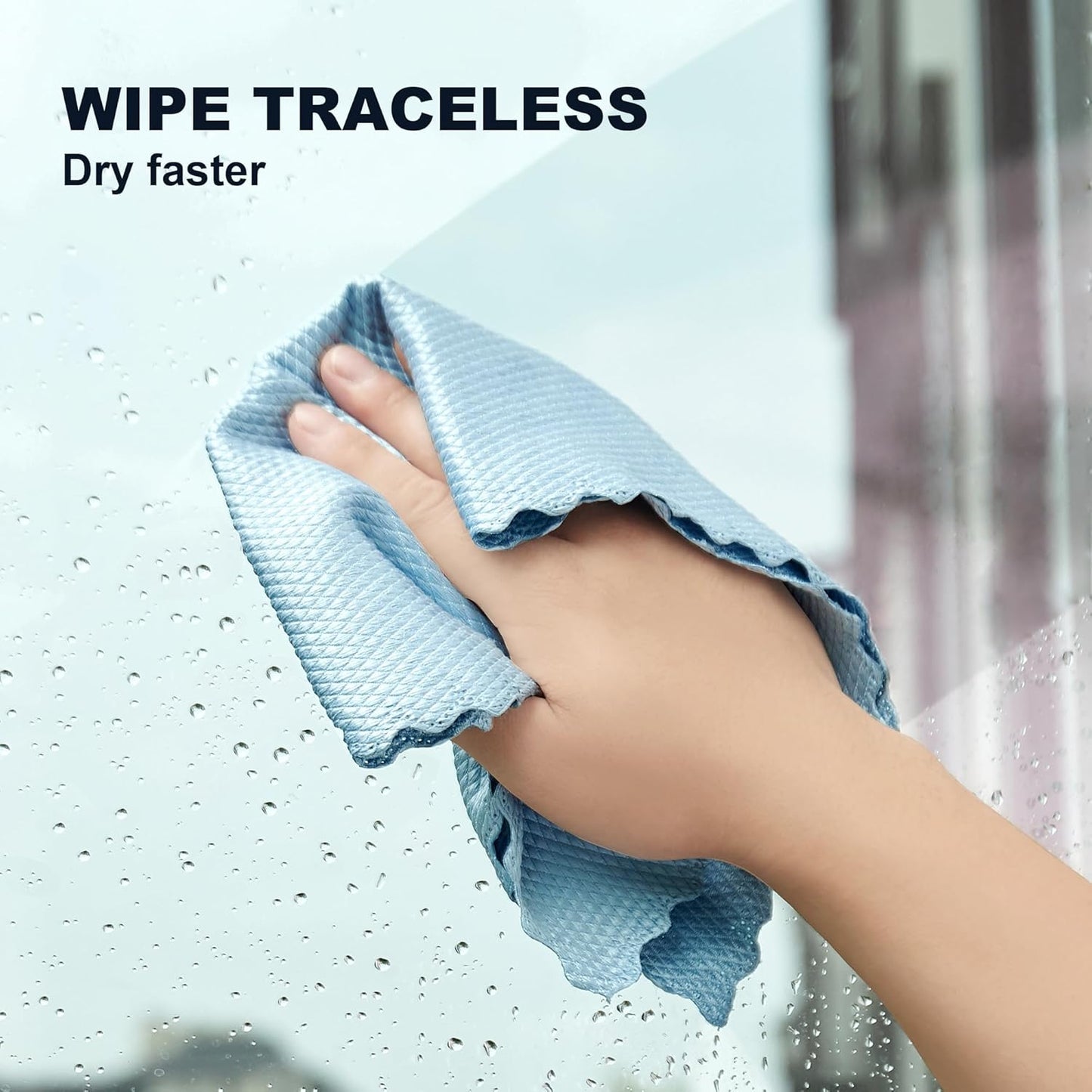 JOYMOOP Microfiber Towels for Cars, 2 Pack 35.4" x 23.6" Car Drying Towel, Dark Gray Reusable Car Towel, Quick Drying Car Microfiber Cleaning Cloth for RVs, SUVs, Trucks