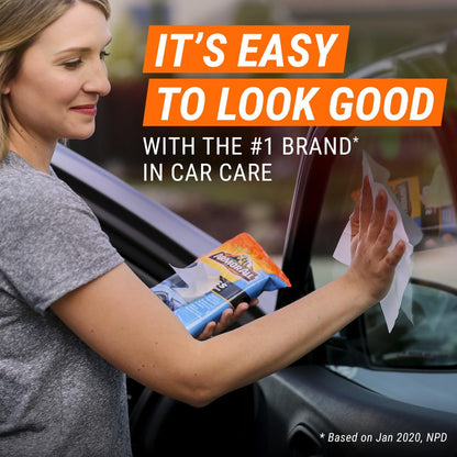 Armor All Car Protectant Wipes, Interior Car Wipes with UV Protection Against Cracking and Fading, 60 Wipes