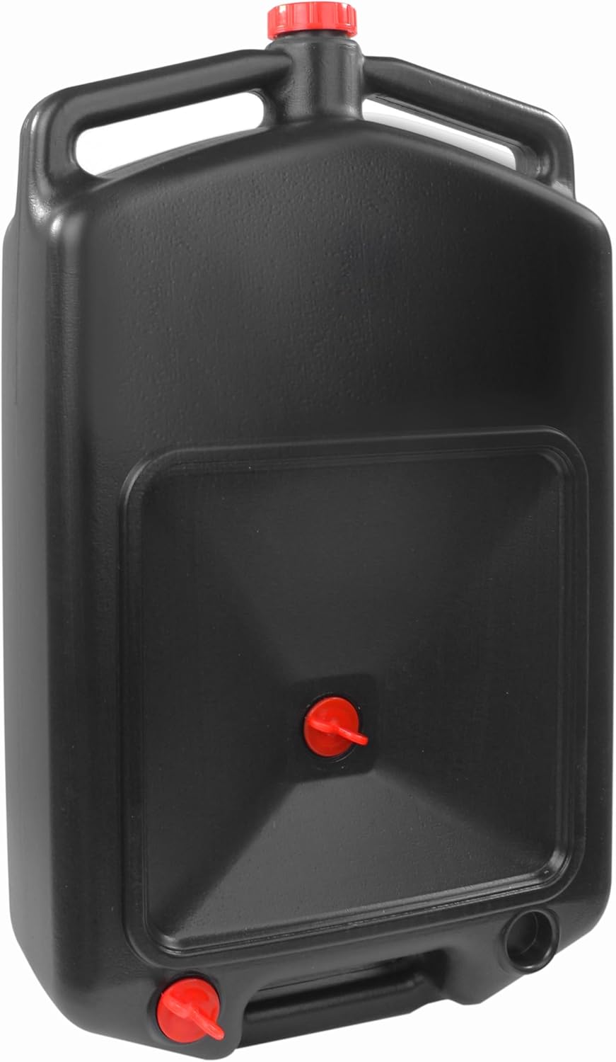 MaxWorks 50965 Low Profile 8.5 Quart (8 Liter) Oil Drain Container, fits Most ATV's Tractors, Lawn mowers, Motorcycles and Low Clearance Vehicles