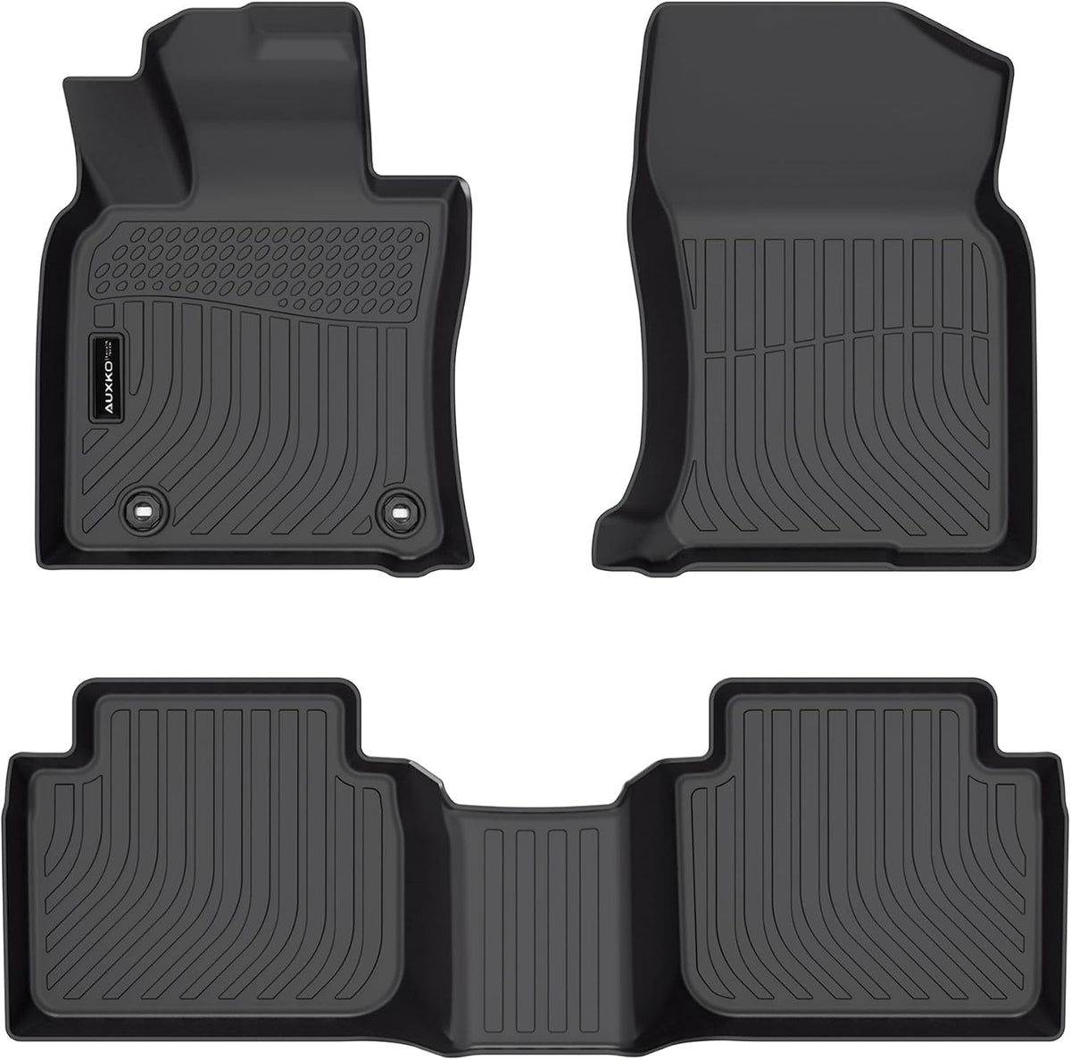 All Weather Floor Mat Fit for Toyota Corolla(Include Hybrid Exclude Hatchback) 2026 2025-2020 TPE Rubber Liners Corolla Accessories All Season Guard Odorless Anti-Slip Liner Black