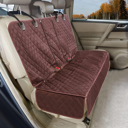 ANOSOSPECIAL Dog Car Seat Cover for Back Seat Cover,Non Stick Fur Rear Seat Protector for Pet,Nonslip Waterproof Durable Universal Fit Interior Backseat Covers for Auto Van SUV