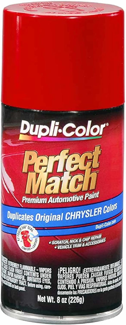 Dupli-Color EBCL01257 Clear Perfect Match Automotive Top Coat - 8 oz. Aerosol - Colors A