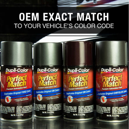 Dupli-Color EBCL01257 Clear Perfect Match Automotive Top Coat - 8 oz. Aerosol - Colors D