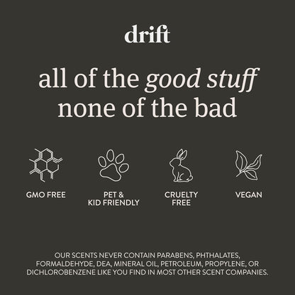 Drift Car Air Freshener - The Original Wood Air Freshener - Car Odor Eliminator - Long Lasting Scent - Auto Accessories - Metal Clip - Essential Oils - Clean Ingredients - Cabana Scent Starter Kit