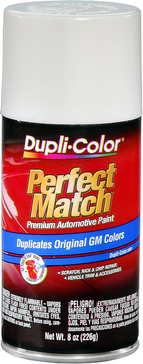 Dupli-Color EBCL01257 Clear Perfect Match Automotive Top Coat - 8 oz. Aerosol - Colors A