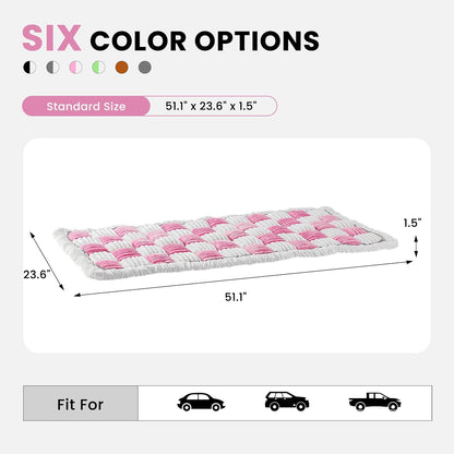HiPetpy Backseat Dog Bed Mat for Car, Non-Slip Dog Bed for Car Back Seat, Soft & Cozy Dogs Blanket, Washable Travel Pet Mat Seat Protector for Cars, SUVs, Trucks