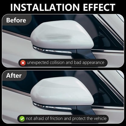 DGSL Car Door Edge Guards Door Sill Protector, 2.7In x 33Ft 5D Carbon Fiber Car Wrap Film, Vinyl Automotive Wrap Film Anti-Collision Fits for Most Vehicles (Black)