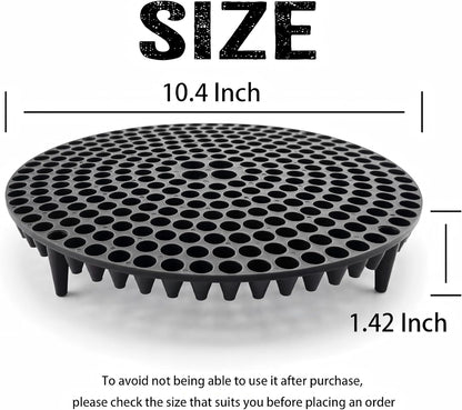 10.4" Heavy Duty Car Wash Bucket Insert (2-Pack) & Wash Mitt Kit - 10.6 oz Detailing Dirt Separator & Grit Trap, Scratch-Free Auto Wash, Fits 3.5 to 5 Gallon Buckets (Red Kit)