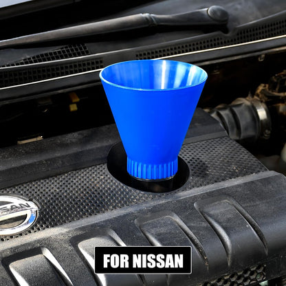 Engine Oil Funnel Spill-Free Hands-Free Compatible with Buick, Cadillac, Chevrolet, and GMC Vehicles for Fast & Easy Oil Change