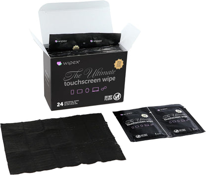Wipex Auto Interior Car Cleaning Wipes - Plant Based Car Wipes - Lavender Essence, Safe for Vinyl, Rubber, Plastic, Leather, Chrome, Non-Greasy Matte Finish, UV Protectant, 40Ct Car Detailing Supplies