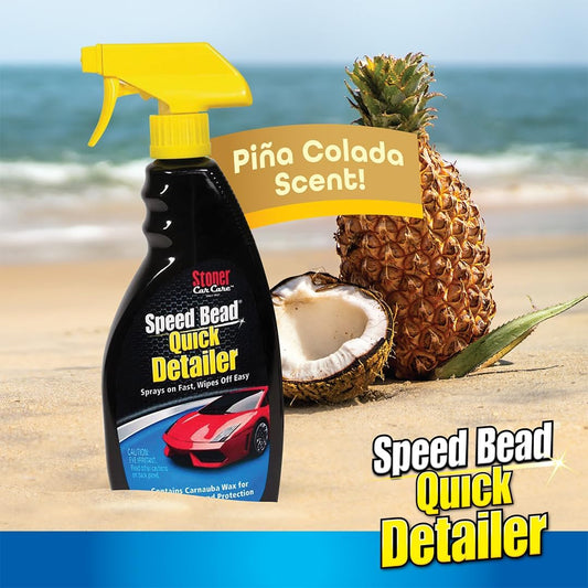 Stoner Car Care 92354-2PK Speed Bead Quick Detailer Spray – Fast Detail Spray for Dust, Smudges and Light Contaminants – Enhances Gloss and Slickness With Carnauba Wax – 22 fl oz (Pack of 2)
