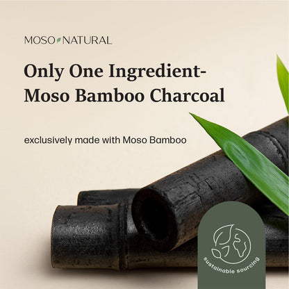 Moso Natural Air Purifying Bag 200g | HGTV Editor's Pick | Premium Bamboo Charcoal Odor Absorber for Home & Car | Closet Odor Eliminator & Car Air Freshener | Long Lasting Charcoal Bags Cover 90sqft