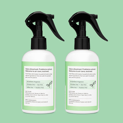 Fresh Wave Original Scent Odor Removing Spray, 8 fl. oz. | Pack of 2 | Odor Absorber for Home, Furniture, Fabrics & Trash | Safer Odor Relief